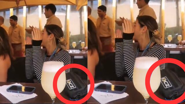 Video registra canguro de pistola en mesa de restaurante