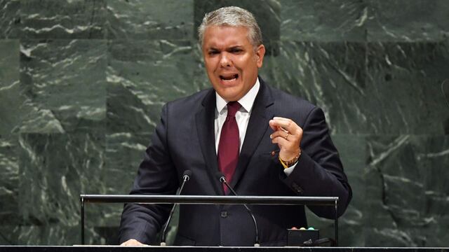 Iván Duque denuncia en la ONU que Venezuela forma parte de la cadena de terrorismo