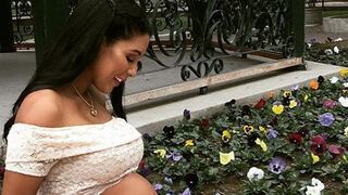 ¡Cuenta los días! Rocío Miranda compartió tierna foto de su avanzado embarazo