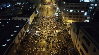 ‘Toma de Lima’: La Policía mantuvo a raya a los manifestantes que salieron ayer a las calle