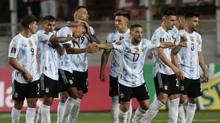 La llamativa celebración de Argentina en el bus tras derrotar a Chile| [VIDEO]