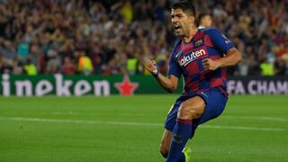 Luis Suárez anotó golazo de volea y firmó el 1-1 en el duelo Barcelona vs. Inter por la Champions [VIDEO]
