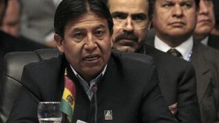 Bolivia: Oposición demandará a canciller