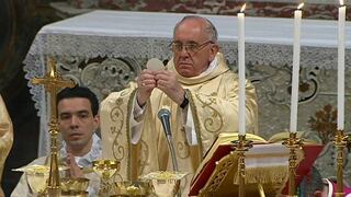 Francisco pide a los cardenales que sean “irreprochables”