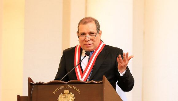 Javier Arévalo, presidente del Poder Judicial. (Poder Judicial)