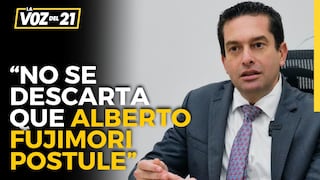 Miki Torres: “No se descarta que Alberto Fujimori postule”