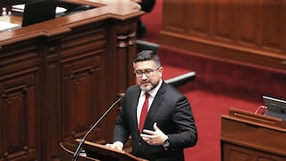 Pleno del Congreso censuró al ministro Geiner Alvarado