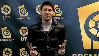 Messi arrasó en premios de la Liga