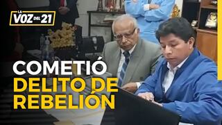 Víctor García Toma sobre delito de rebelión: “Podría alcanzar a Betssy Chávez”