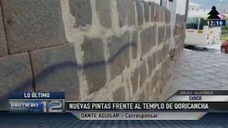 Se reportó un nuevo atentado contra muros incas en el Cusco