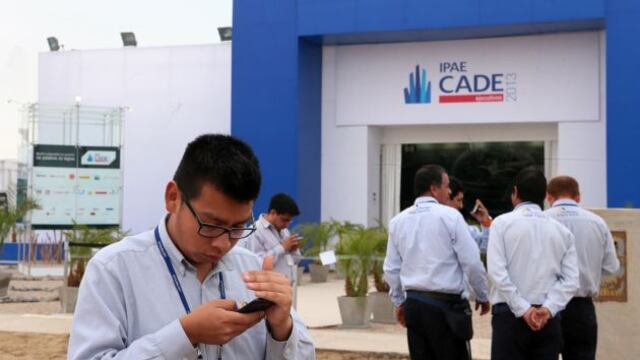 Se inauguró CADE de Ejecutivos 2013 en Paracas