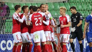Selección de Dinamarca aseguró su clasificación al Mundial Qatar 2022