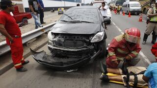 Más de 250 muertos por accidentes de tránsito en Lima