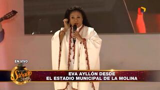 Eva Ayllón brindó emotiva presentación por la inauguración de la planta de oxígeno de La Molina | VIDEO