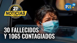 Coronavirus en Perú: Minsa confirma 30 fallecidos por COVID-19 y 1065 contagiados