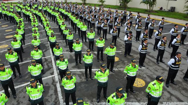 Anuncian 5,000 policías más en Lima y regiones para contener la inseguridad ciudadana