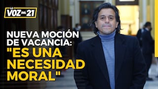 Edward Málaga sobre nueva moción de vacancia presidencial: “Es una necesidad moral”