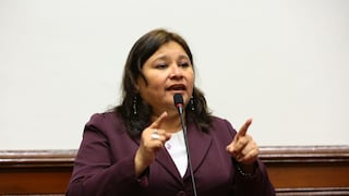 Janet Sánchez dice que se mantendrá en la presidencia de la Comisión de Ética