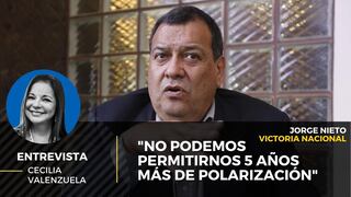 Jorge Nieto candidato de Victoria Nacional: “No podemos permitirnos 5 años más de polarización”