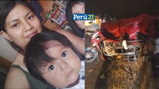 Fatídico Día de la Madre: Mujer y su bebé fallecen en terrible accidente de tránsito en Piura