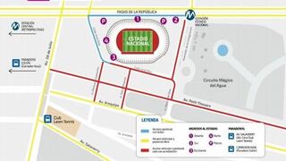 Parapanamericanos Lima 2019: cerrarán vías aledañas al Estadio Nacional por inauguración