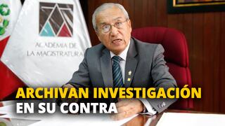 Pedro Chávarry: Archivaron investigación en su contra por remoción de fiscales Vela y Domingo Pérez [VIDEO]
