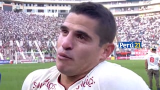 Aldo Corzo lloró tras salir campeón del Torneo Apertura: “Hemos ganado con uno menos”