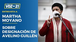Congresista de Fuerza Popular, Martha Moyano: “Avelino Guillén nos odia”