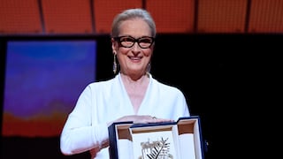 Cannes 2024: Meryl Streep recibió la Palma de Oro de Honor