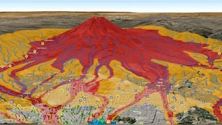 Arequipa: Mapa de peligros del volcán Misti en 3D es reconocido a nivel mundial