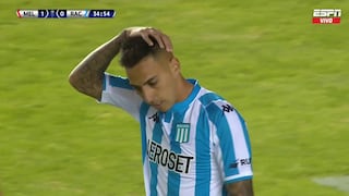 Racing se perdió el empate: Javier Correa falló el penal del cuadro argentino por la Copa Sudamericana