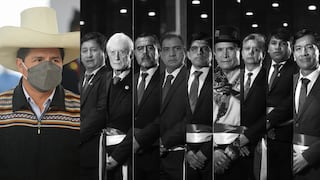 Estos son todos los ministros caídos en los cien días de gobierno de Pedro Castillo