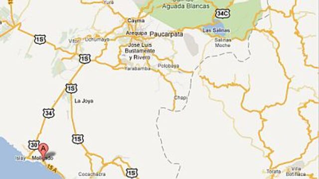 Arequipa: dos muertos en accidente