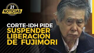 Corte-IDH pide al Perú suspender liberación de Alberto Fujimori