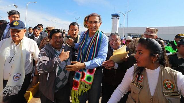 Martín Vizcarra pone en marcha campaña de prevención contra heladas y friaje en Puno