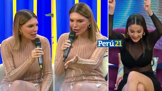 Jessica Newton increpa EN VIVO a Laura Spoya por bailar ‘mamarre’ con Guaynaa en el Miss Perú