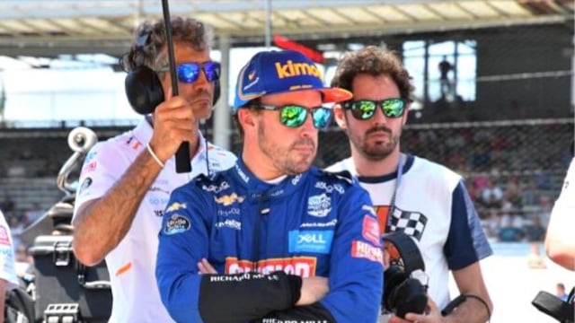Fernando Alonso publicó su primera imagen tras su aparatoso accidente
