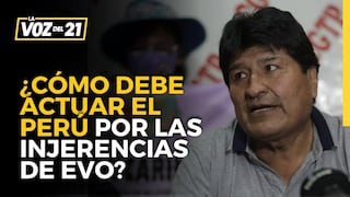 Víctor García Toma sobre Evo: “Debería pedírsele al Ministerio Público que presente una denuncia”