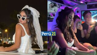 Melissa Paredes se casa: así celebró su despedida de soltera con limosina, música y alcohol