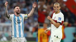 Pepe no se quedó callado y relacionó los reclamos de Messi con la derrota de Portugal vs. Marruecos