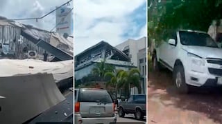 Terremoto en México: Techo de gimnasio colapsa por potente sismo  (VIDEO)