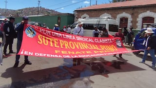 ‘Paro seco’ en Puno: Profesores de la Fenatep-Movadef causan disturbios