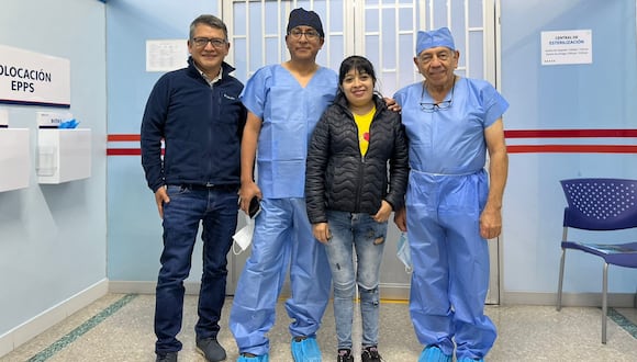 Tras siete días de operaciones complejas, el equipo especial de médicos extranjeros y peruanos logró la intervención quirúrgica exitosa de Miyhersy Liz Gómez Rodenas