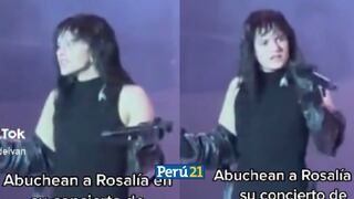 Paraguay: Rosalía pasa incómodo momento al ser abucheada en pleno concierto [VIDEO]