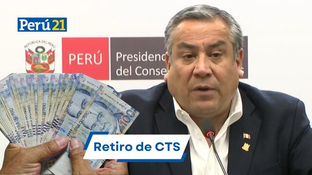 Gustavo Adrianzén: “Se va a promulgar la ley que autoriza la libre disposición de la CTS”