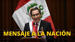 Mensaje a la Nación del presidente Vizcarra