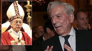 Vargas Llosa: ‘Cipriani representa a la Iglesia intolerante y fanática’