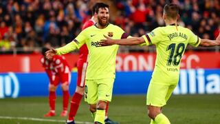 Barcelona vs. Girona: Lionel Messi anotó golazo de 'sombrerito' en LaLiga | VIDEO