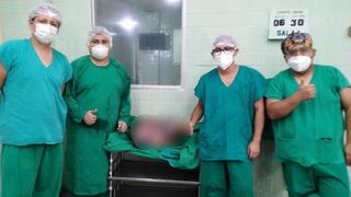 Áncash: médicos de Chimbote extirpan tumor de 25 kilos alojado en el ovario de una mujer