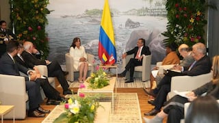 Dina Boluarte sostuvo reunión con presidente electo de Colombia, Gustavo Petro